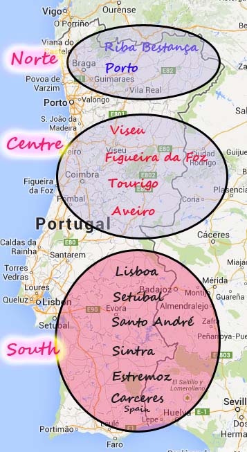 Portugal Map